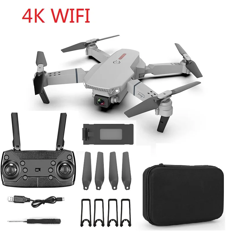 

New Style 4K And Wide-Angle High Hold Mode Drone Quadcopter Mini E88