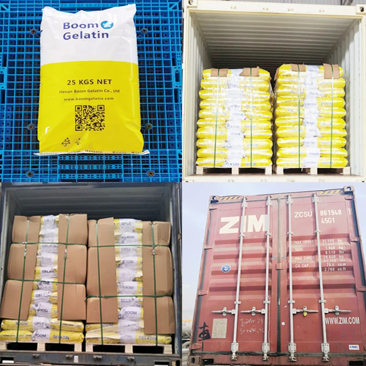 Food Grade Edible Gelatin 160 Bloom Gelatin for Jelly