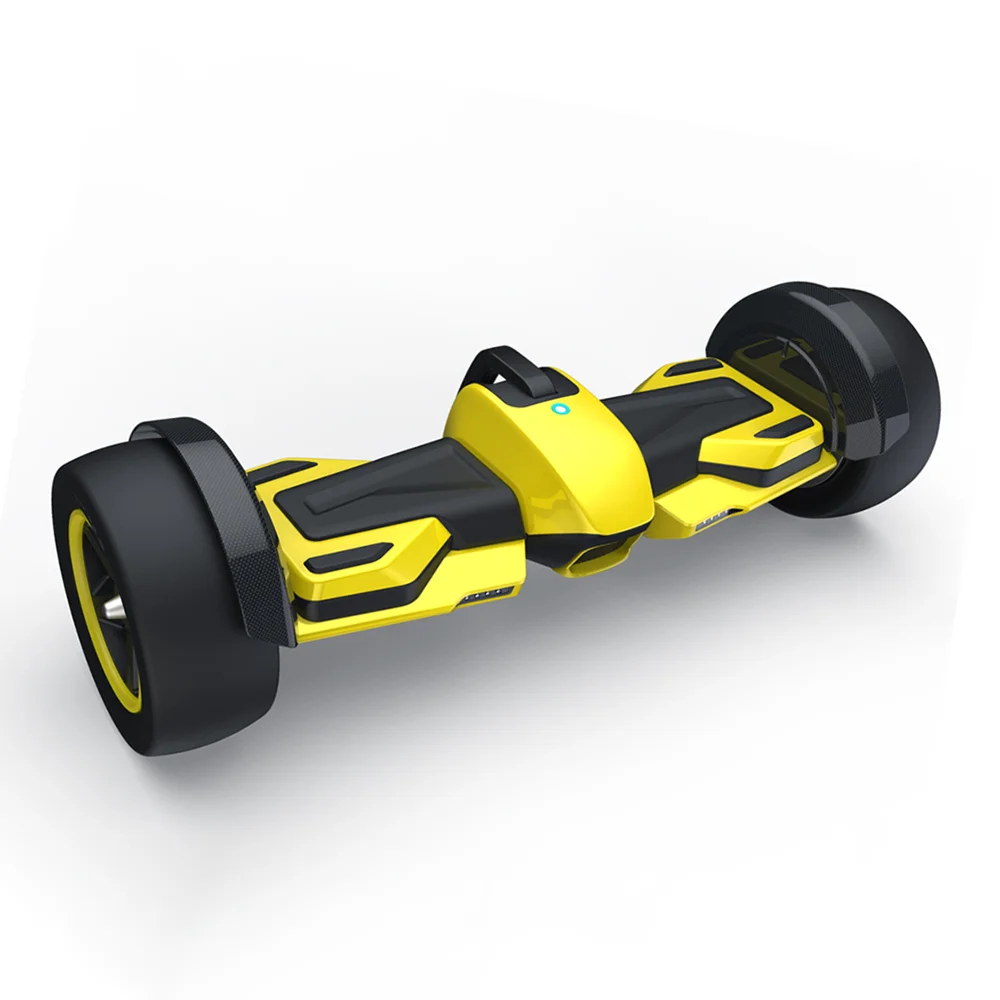 

GYROOR 8.5 Inch off-Road Intelligent Outdoor Self-Balancing Hoverboard Scooter fast hoverboard for Adult Child, Silver+yellow
