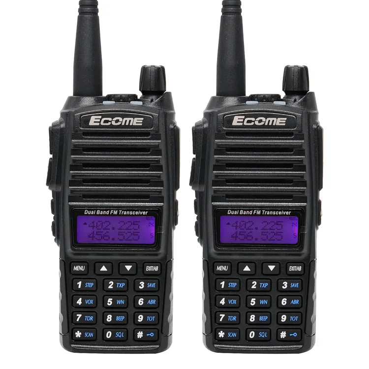 

Cheap Ecome ET-UV200 long range vhf uhf dual band walkie talkie usa walki talki ham radio 2pcs