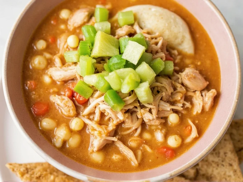 Perfect Crock Pot Chicken Tortilla Soup Recipe