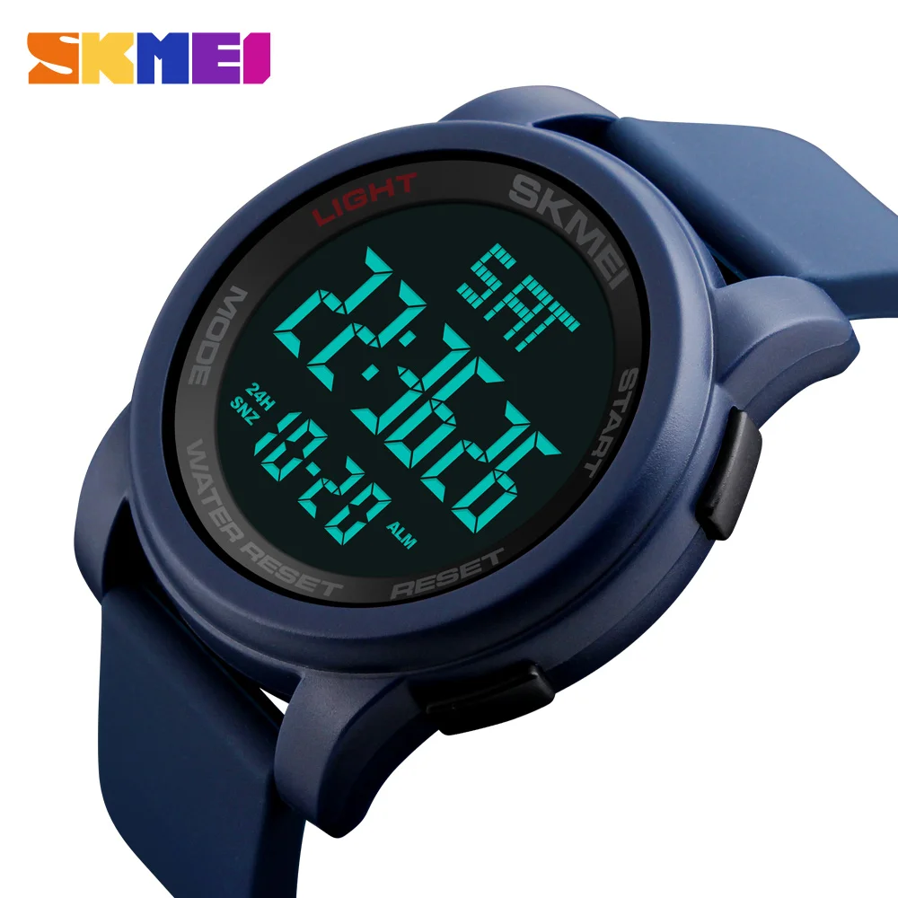 

Skmei Led Watch 1257 High Quality Skmei Led Watch Waterproof Fashion Outdoor Sports Girl Watch Relogio Feminino, 5 colors