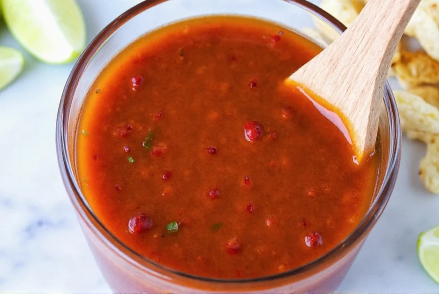 Salsa Blending in Blender