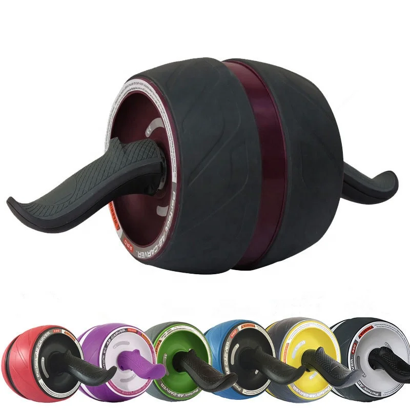 

Hot Sales Gym Fitness Equipment High Quality Workout Abdominal Wheel Roller, Red,green,purple,blue,golden,white etc.