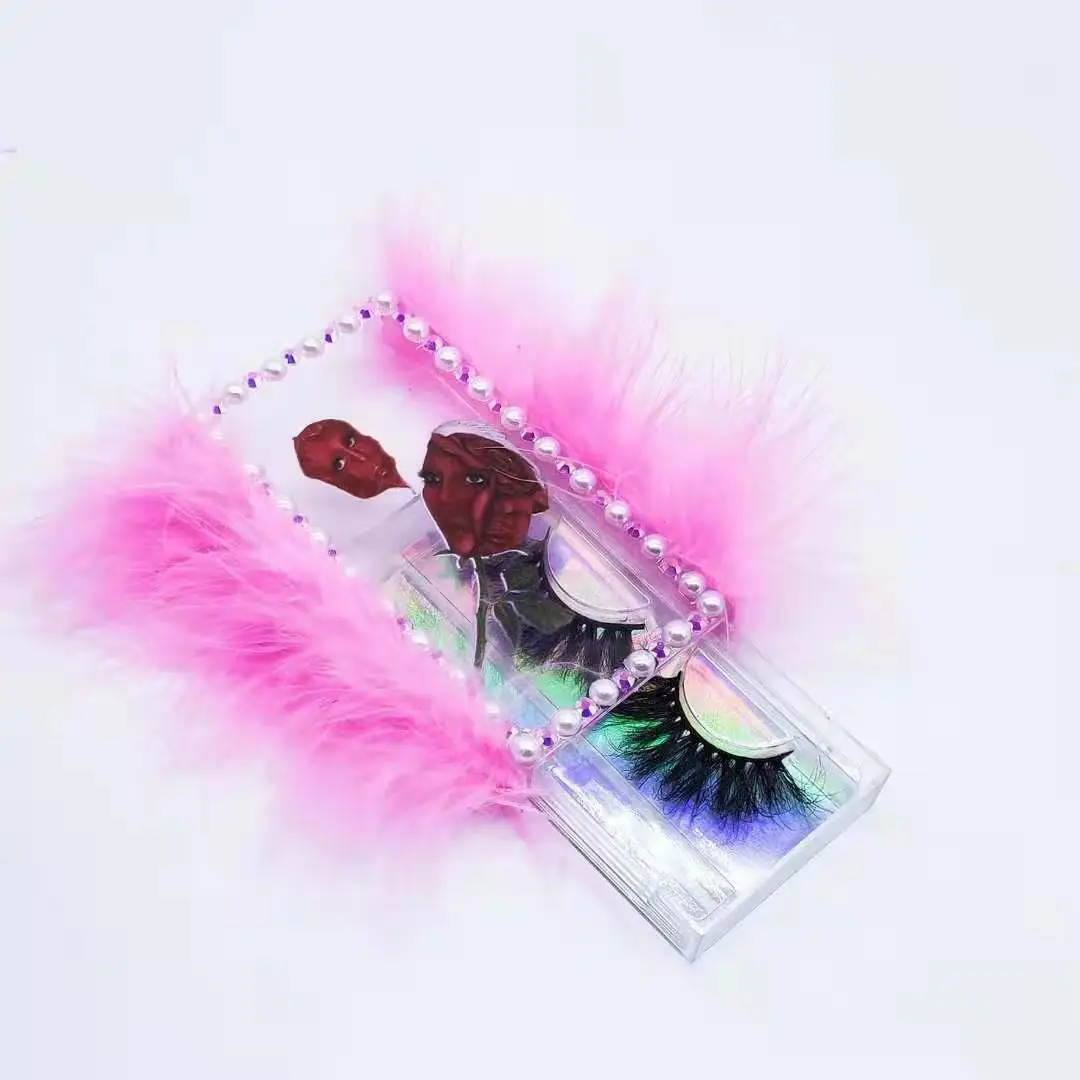 

25MM Full 3d Mink Eyelash, Black color