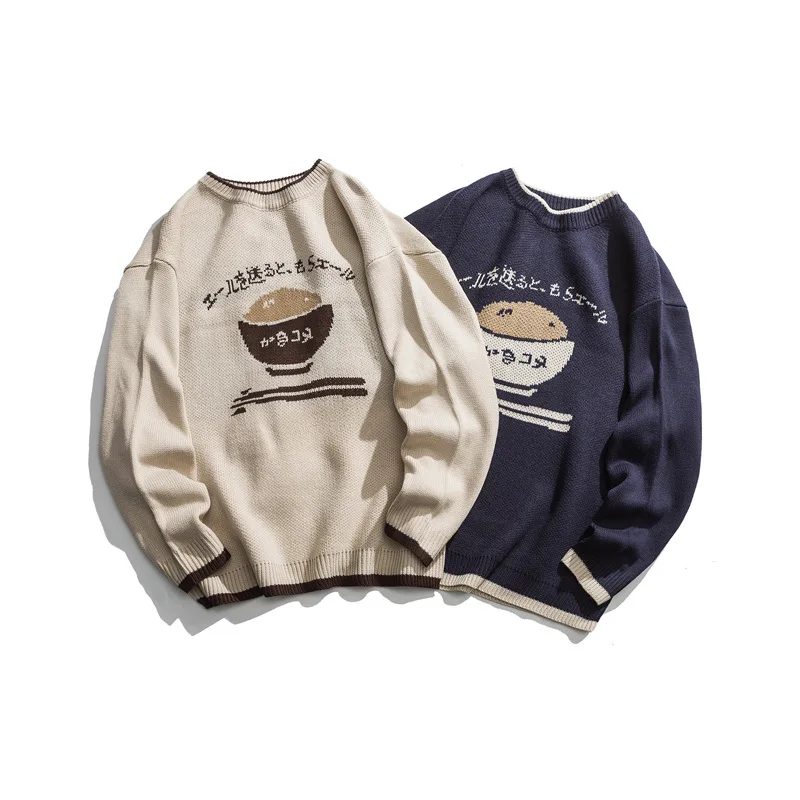 

New Arrival Acrylic Jacquard Men Sweaters Knit Sweater