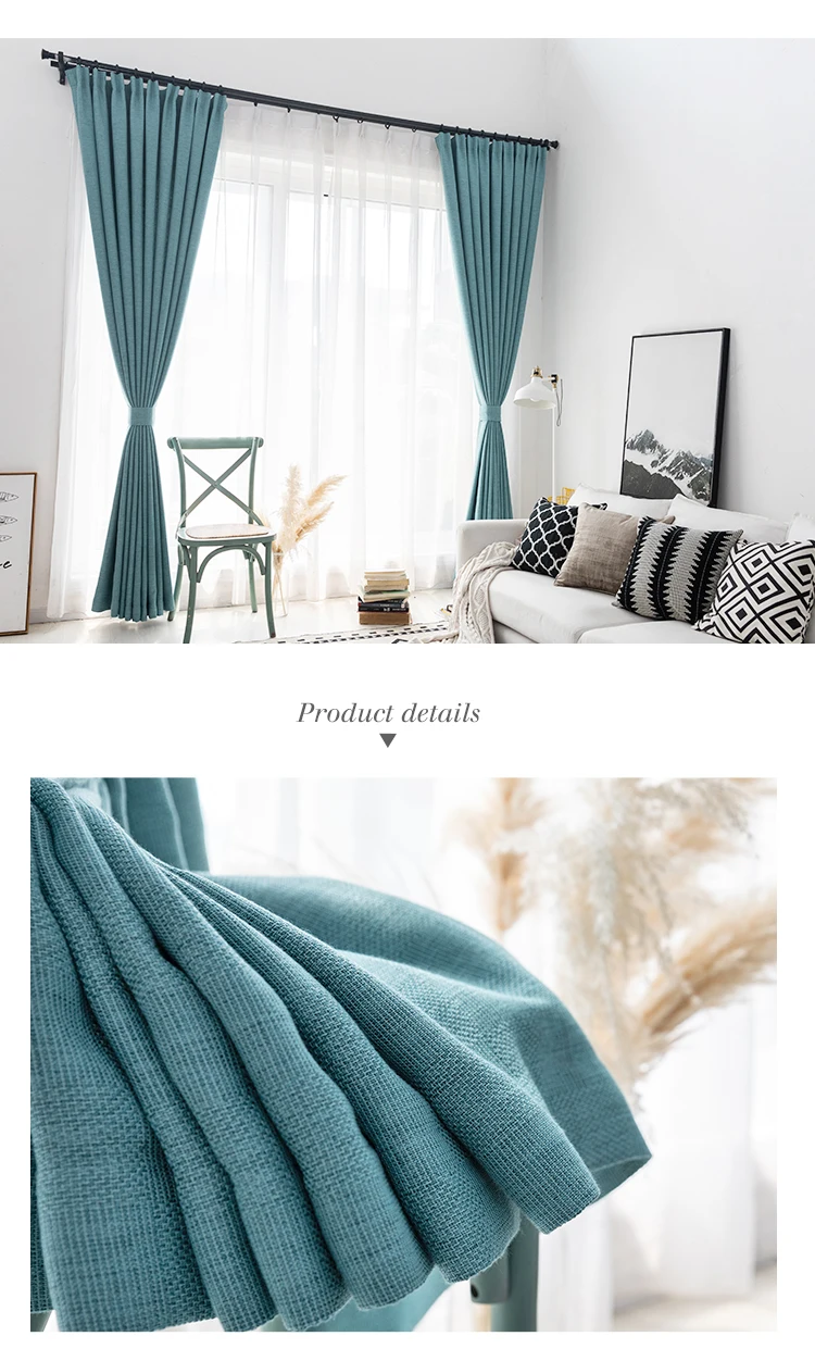 Window curtain details