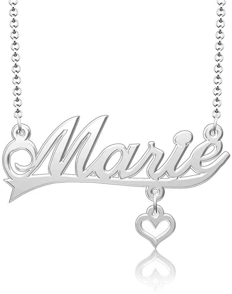 

925 sterling silver personalized DIY name necklace