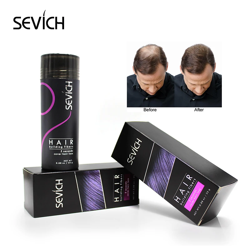 

MSDS approval customized brand hair treatment fiber sevich hair fiber hair building fiber, Black/dk brown./med brown10colors