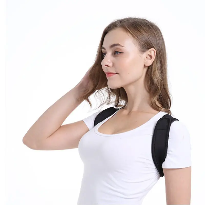 

Humpback Posture Corrector Magnetic Posture Corrector Portable Easy To Wear Valid For 15 Days Back Orthosis, Black