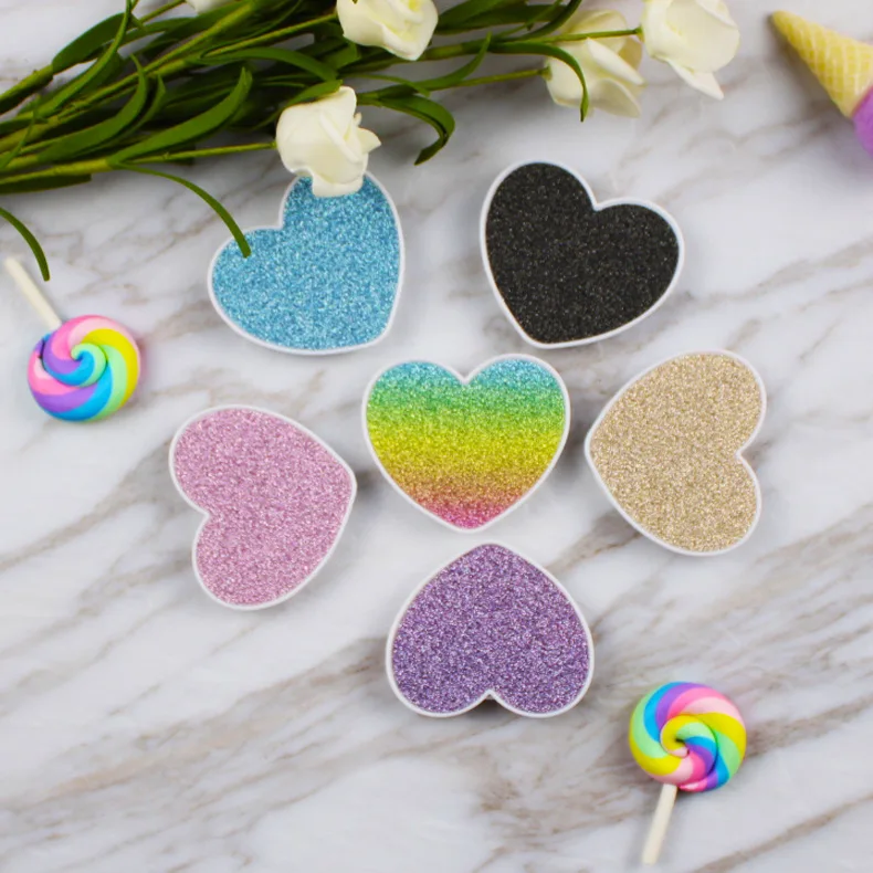

Hiqh Quality Heart Shape Custom Printed Finger Grip Phone Holder Accessories