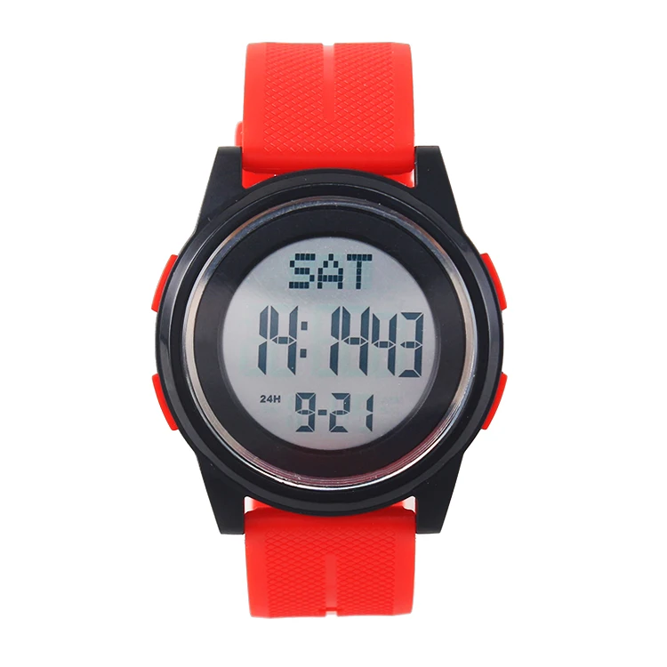 Ultra Thin Plastic mens digital sport watches
