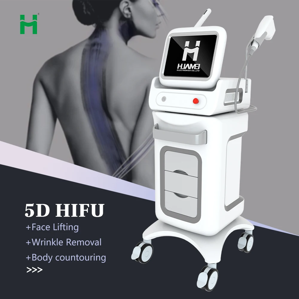 

Newest Portable V Max Hifu Tightening / Hifu Korea For Face Lift 8 Cartridges 27000 Shots 2 Warranty Hifu 7d Machine