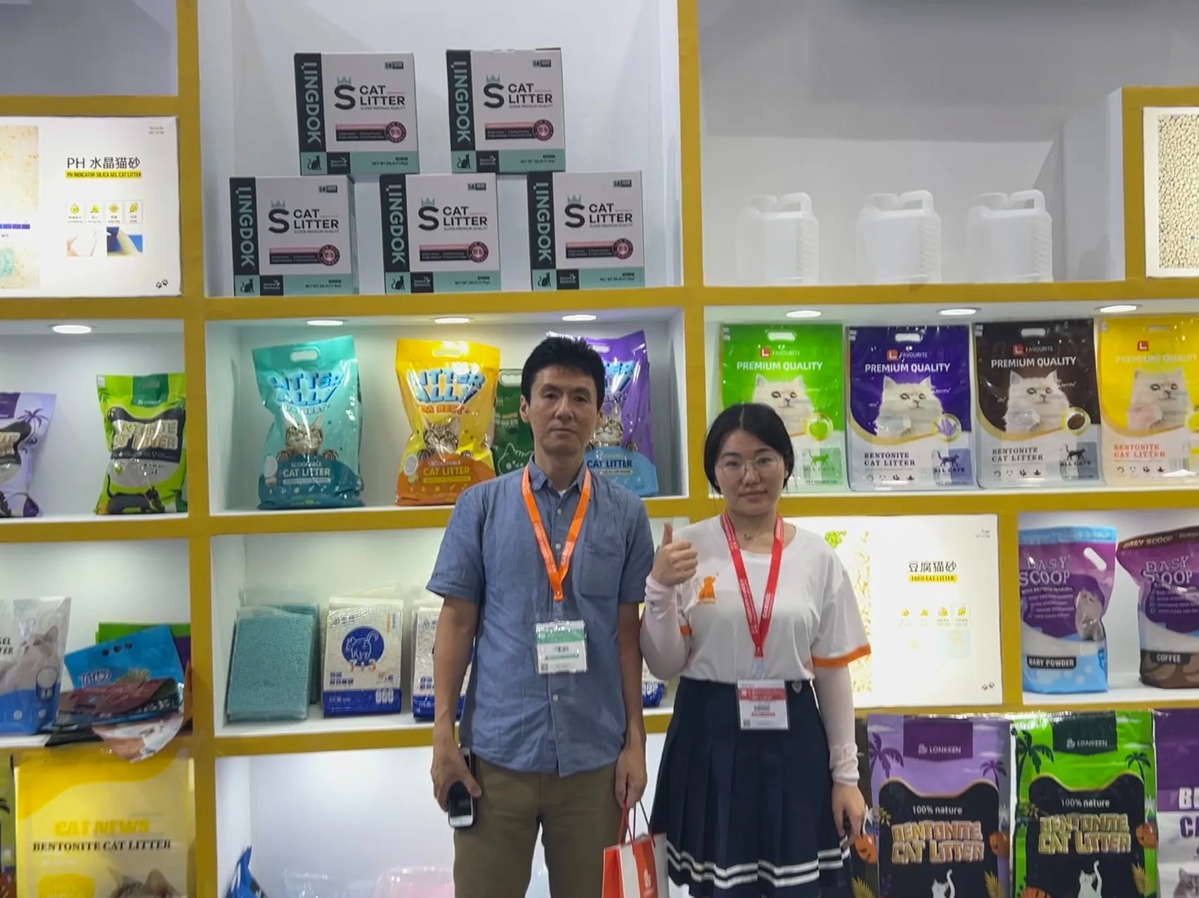 Xingtai Jinyu Pet Products Co., Ltd. Bentonite Cat Litter, Tofu Cat