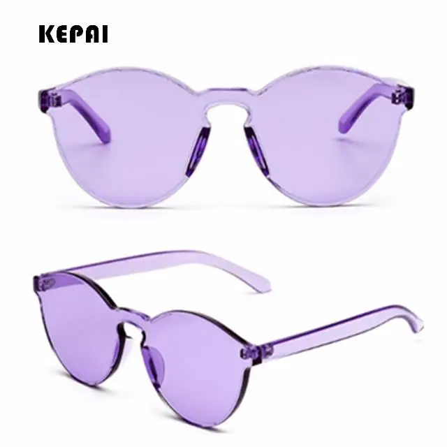 

Hot selling one piece colorful sunglass 2022 PC UV400 CE Polarized Sunglasses 2022