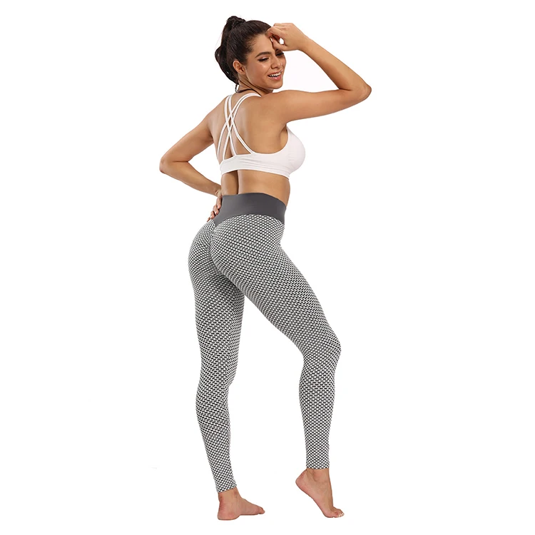 

New Listing Women's Ruched High Waist Yoga Pants Running Clothing Tik Tok Legging, Customized colors