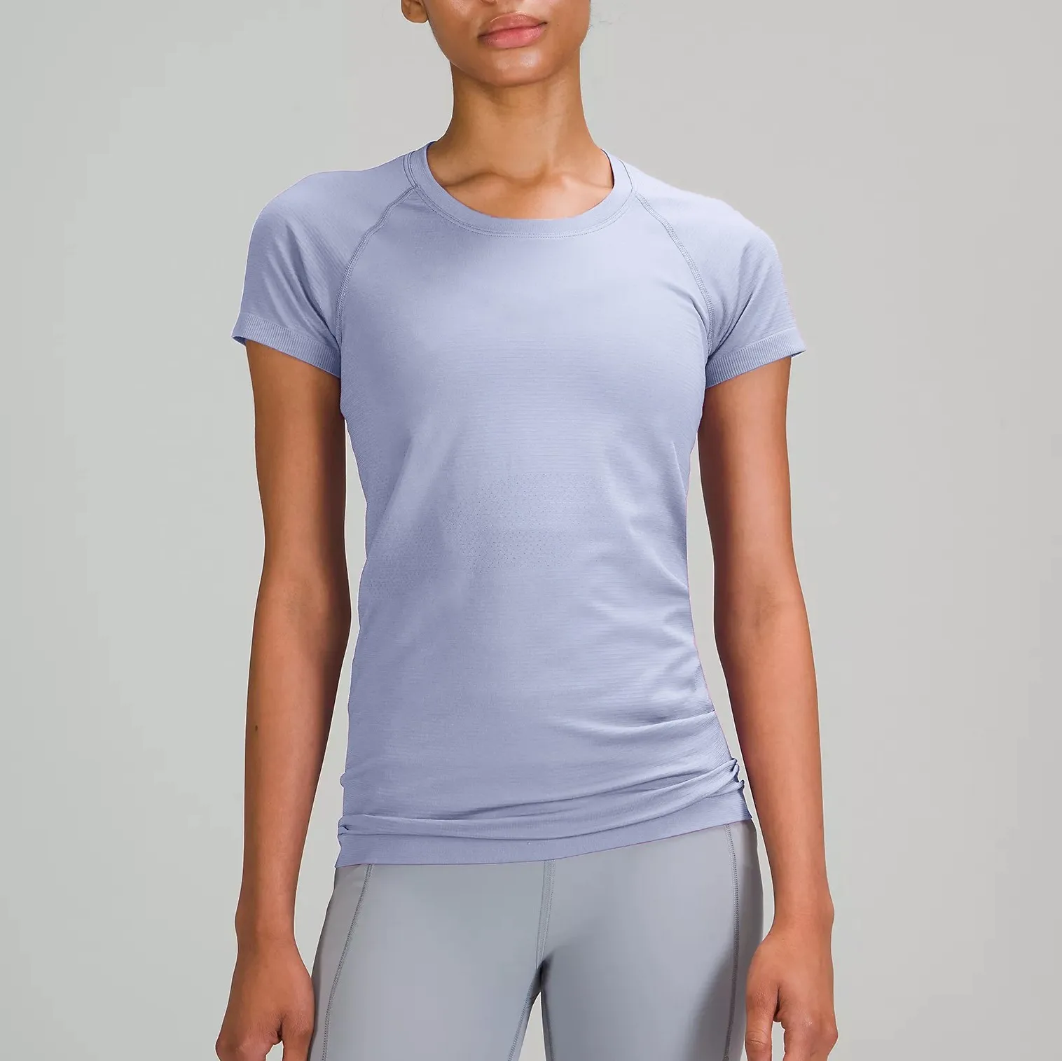 

Wholesale seamless shirt women workout t shirt sport gym t shirt for women