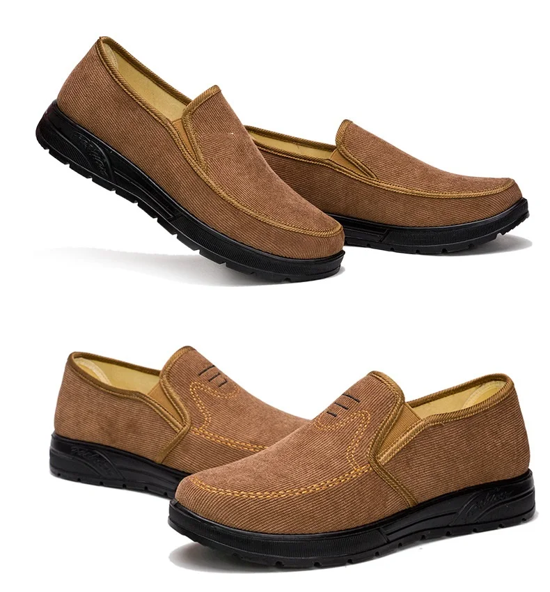 

new style Cheap Price Promotional men's canvas flat shoes no lace canvas shoes men shoes, 3 colors