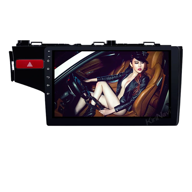 

KiriNavi Android 7.1 10.1'' car radio navigation system for Honda Fit Jazz 2014 + car multimedia 5G WIFI DAB+DSP Amplifier