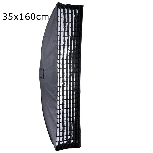 

Godox  14"x 63" Rectangular Grid Honeycomb Softbox Bowens Mount for photo Studio Strobe Flash Light, Balck