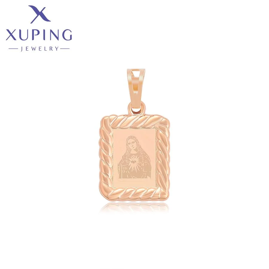 

China XUPING Jewelry Manufacturer Pendant Gold Plated Copper Jewelry Custom Fashion Jewelry Pendants Charms For Necklace