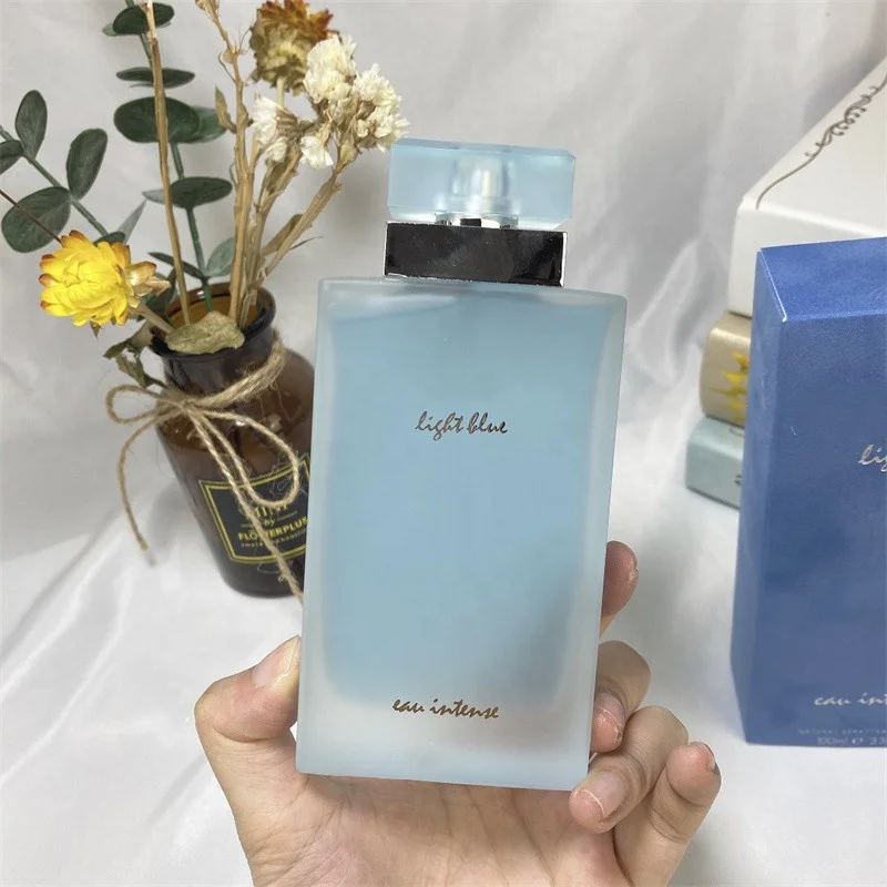 

Women's Brand Perfume 100ml 3.3oz Quality Version Light Blue Perfume Eau Intense Body Cologne Spray Fast Delivery