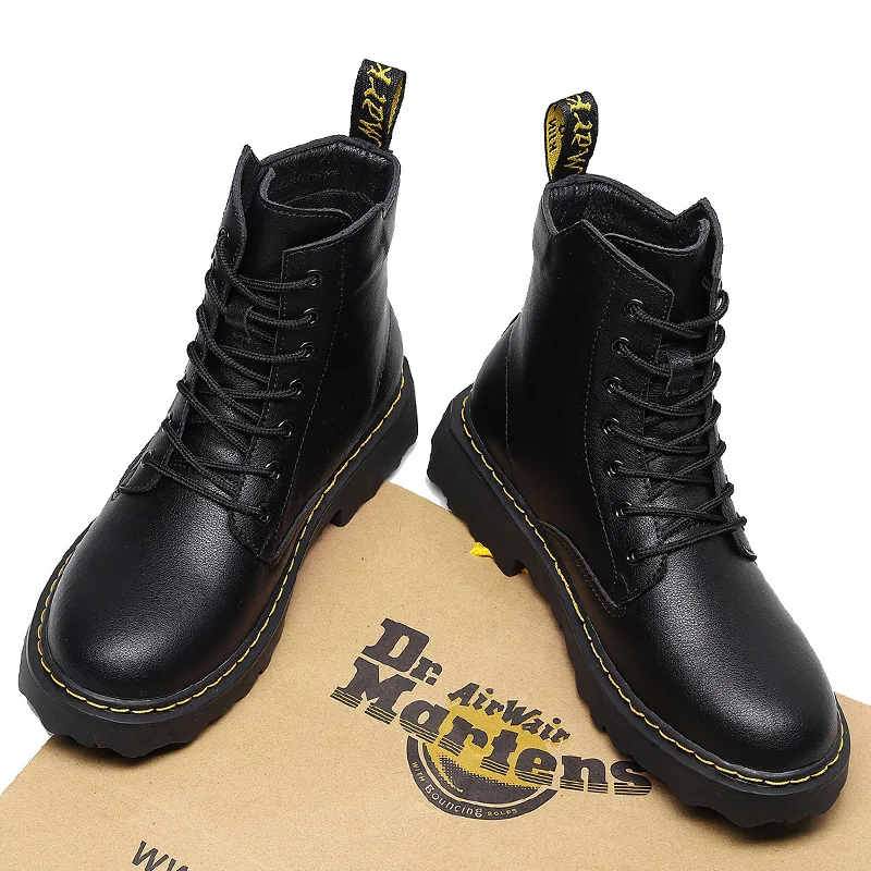 

fly knit 1488 New Fashion High Ankle Shoes Desert Classic Black Punk Women Boots