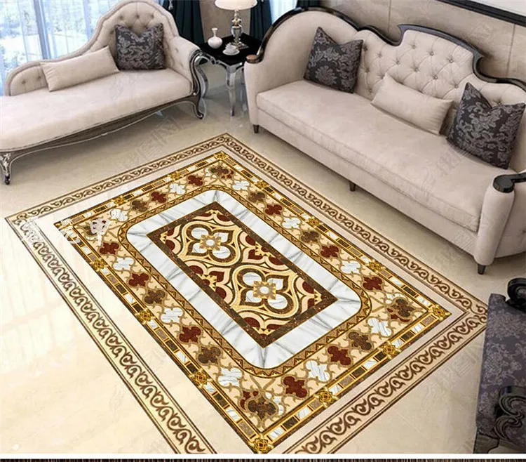 800 x 800mm Luxury Flooring Glazed Tile For Restaurant