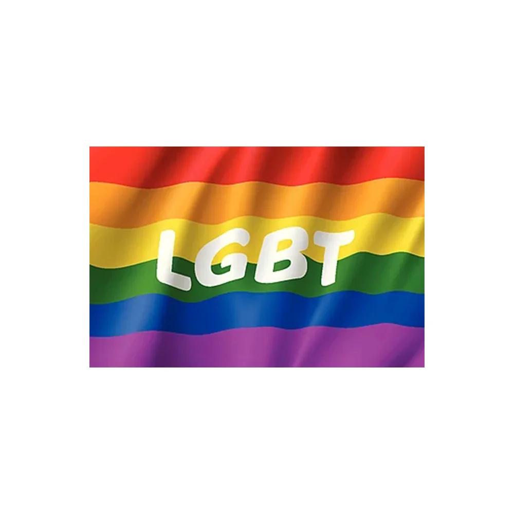 

Factory Direct Sale Lightweight Portable Pride LGBT Custom Hand Rainbow Flag 3x5