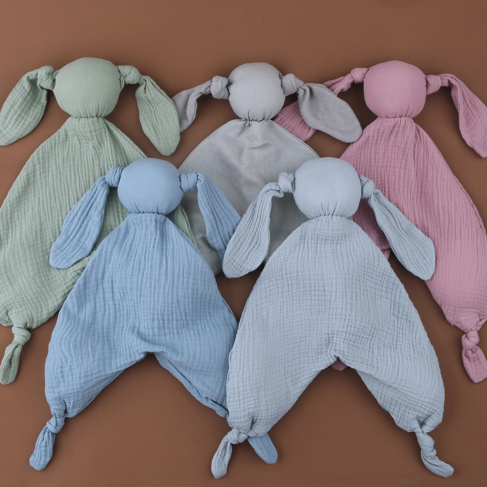 

New Arrivals orange Cuddle Cloth Plush animal stuffed toys baby comforter