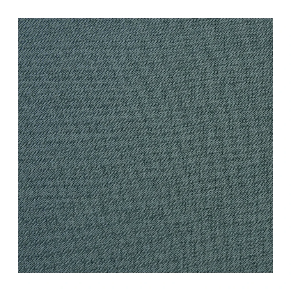 Men's Organic Wool Polyester Fabric for Suits Machine Washable Stock Merino Wool Blend Yarn Dyed Pattern Use on Jacket