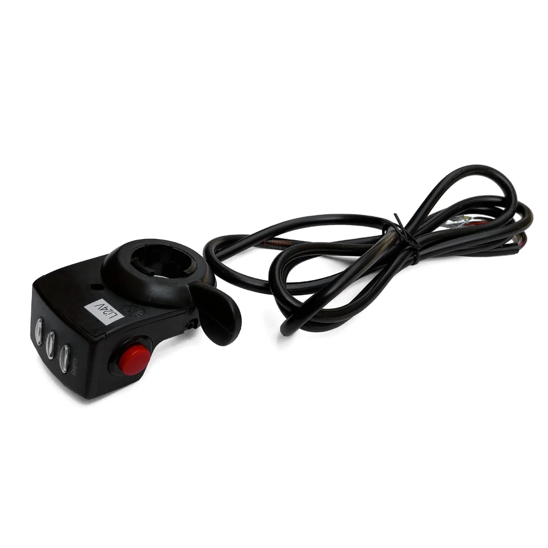 

24V/36V/48V E-Bicycle Thumb Throttle Handle Bar Grips Gas Twist Throttle Electric Scooter Speed Controller For Thumb