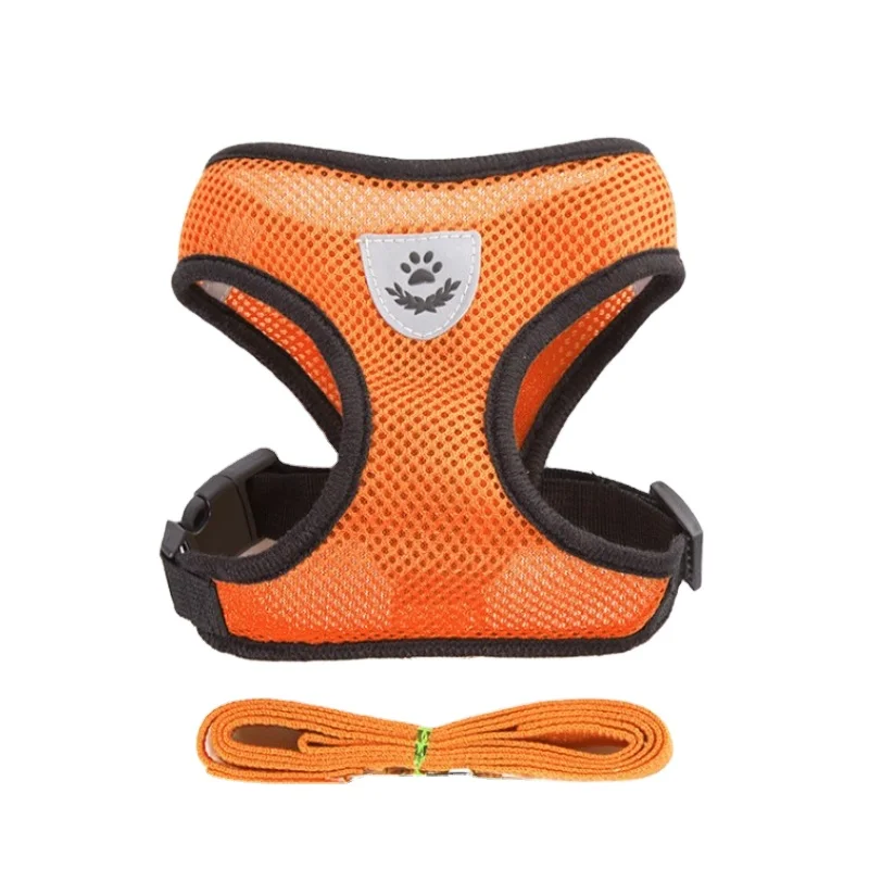 

Wholesale pet vest chest harness set dog leash dog harness supplies