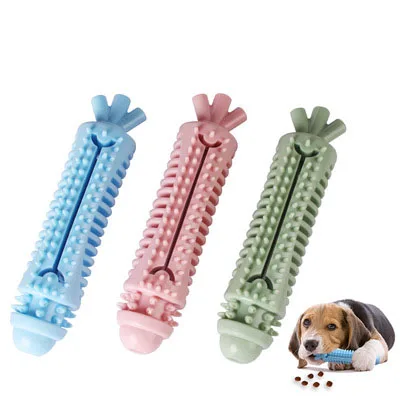 

New pet molar toy carrot tooth cleaning stick bite resistant dog tooth cleaning toothbrush pet products, Mix color