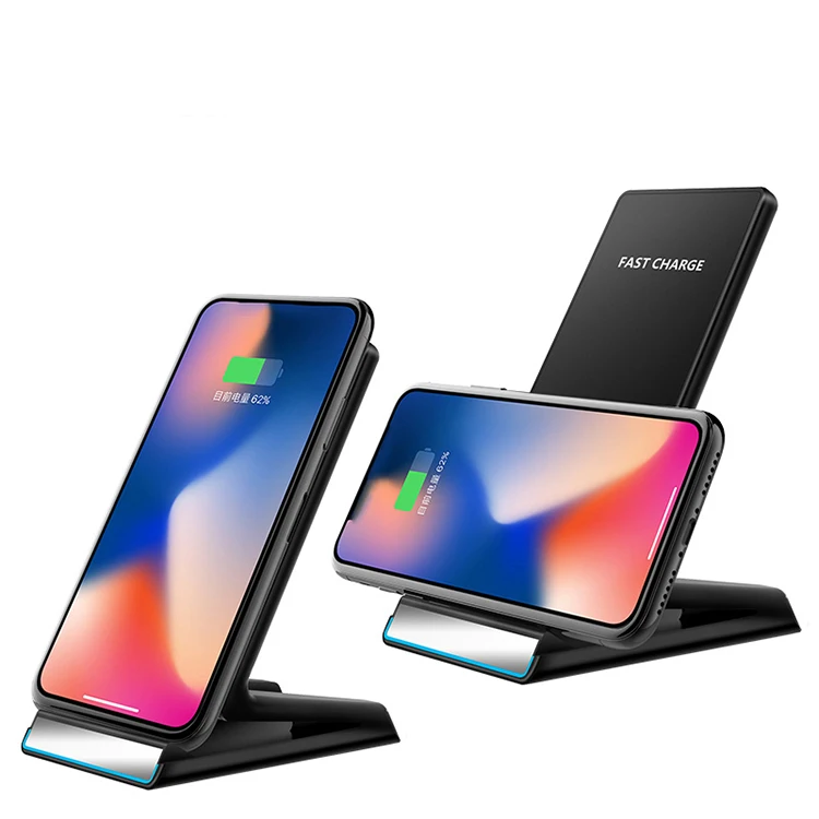 

10W Power Fast charging wireless charger phone stand
