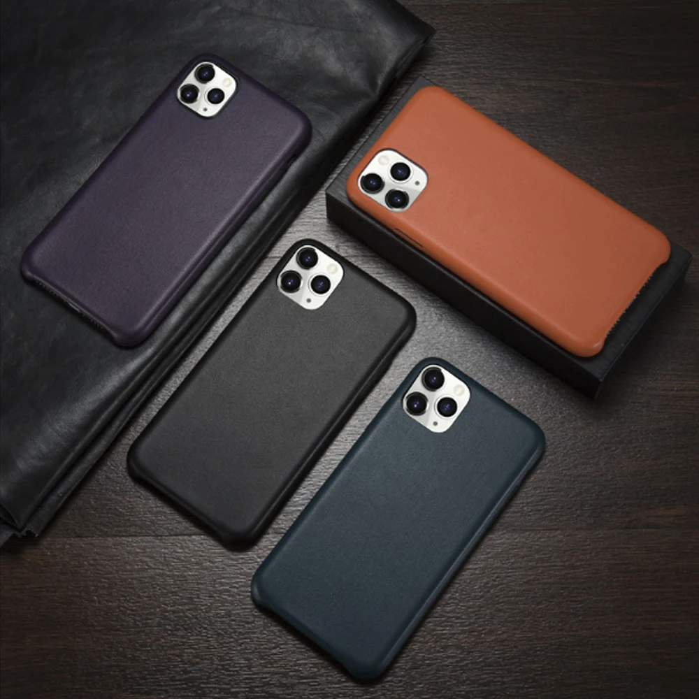 

Fashion Leather Phone Cover Custom LOGO Phone Case For iPhone 8 9 Plus