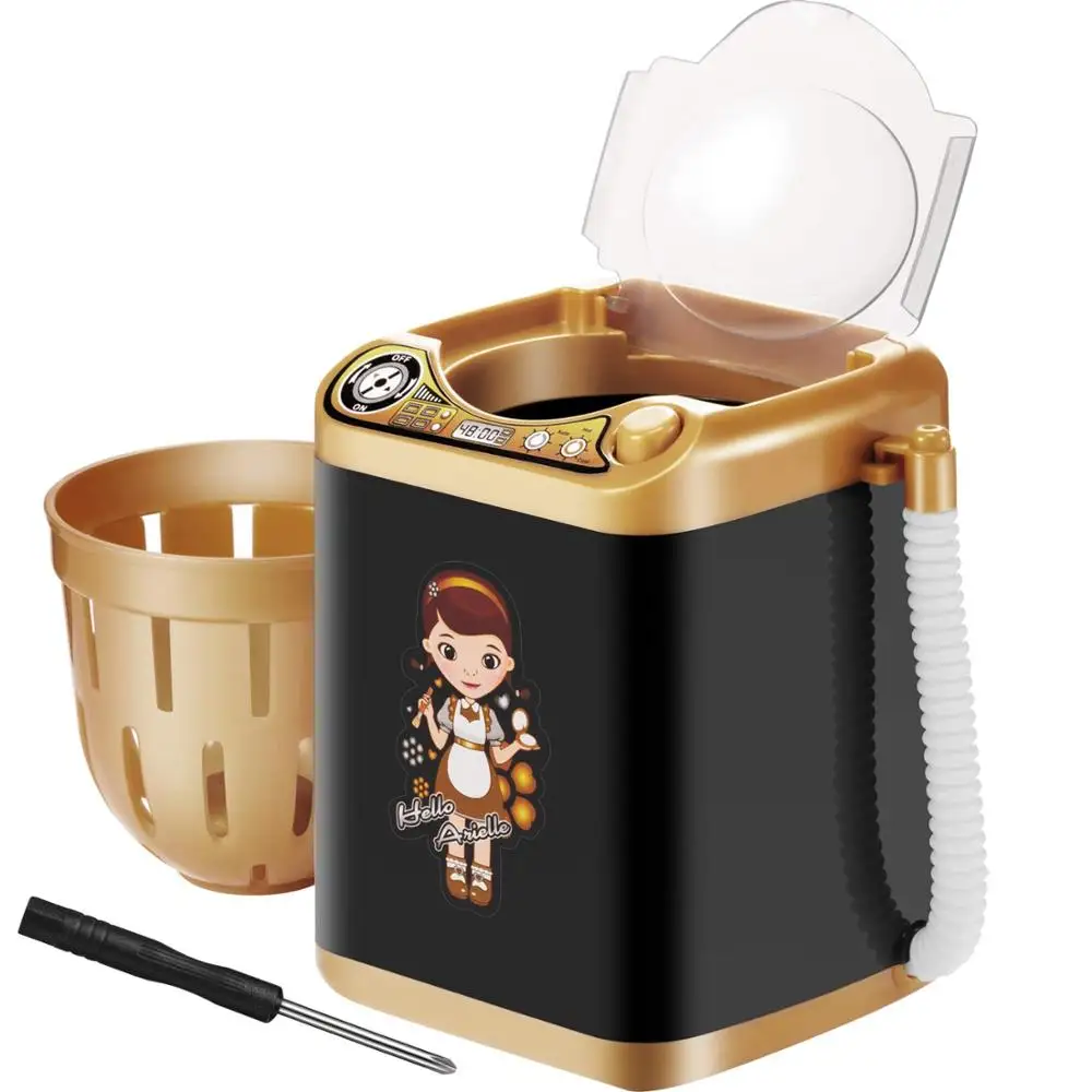 

Mini Makeup Brush Electric Cleaner Cosmetic Washer make upTool Powder Puff Washing Machine