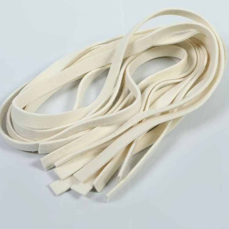 
Wholesale wool felt tape self-adhesive wool felt tape high temperature sealing strip 