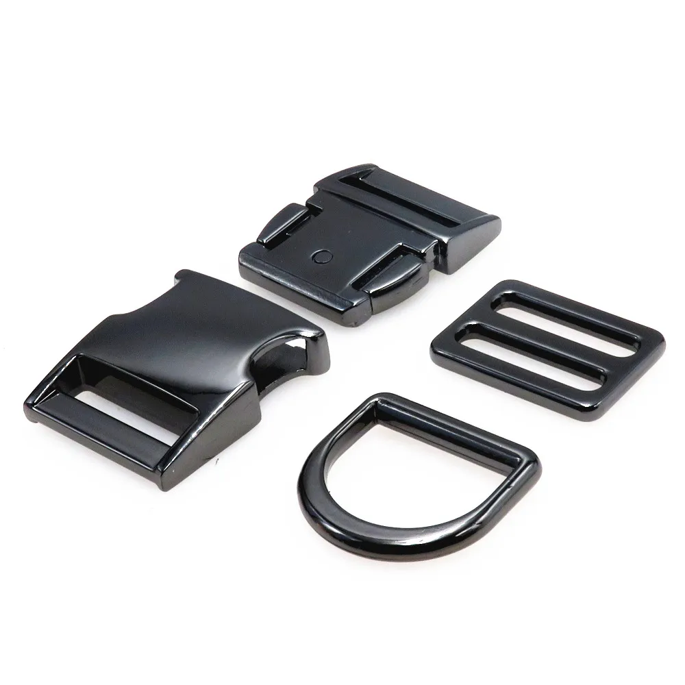 

Black color Metal Dog Buckle Metal Buckle for Pet Collar, Black, etc