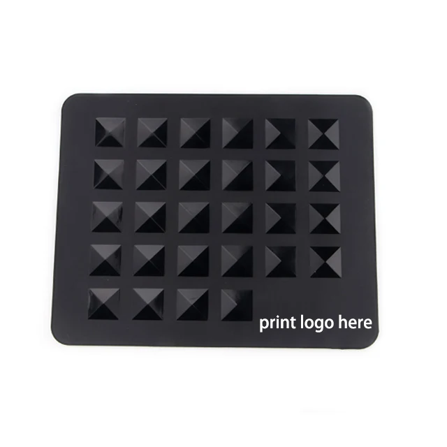 

Resistant Silicone Mat Pouch for Flat Iron Curling Iron Hot Hair Tools Irons and Wands Heat Resistant Mat, Black