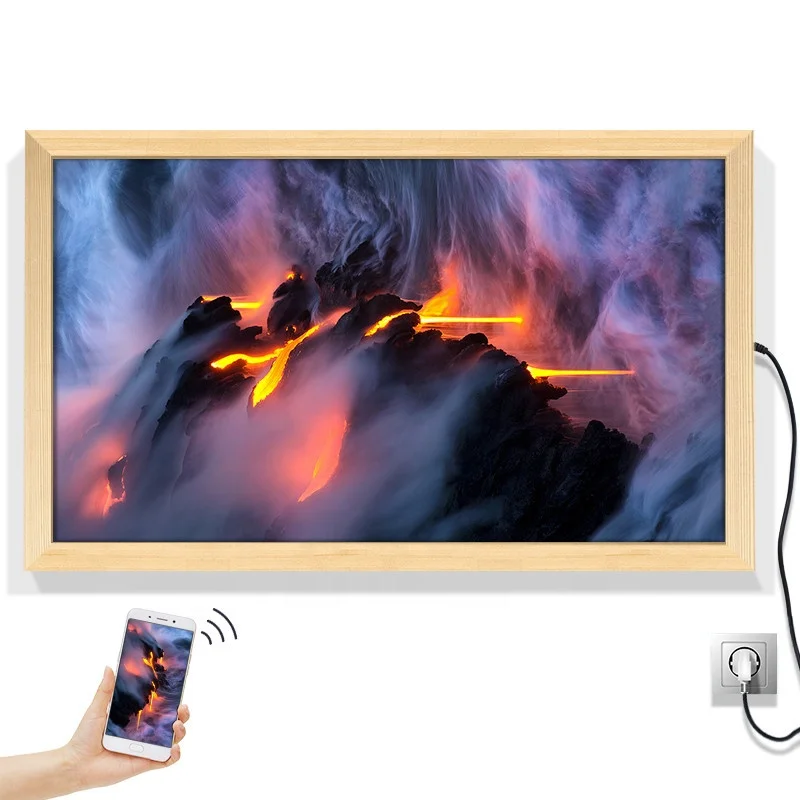 

Usingwin 32 inch 1920x1080 LCD screen LED backlight art decorative digital photo frame with free phone app