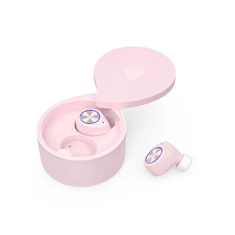 

TW70 Type C Top noise cancelling bluetooth 5.0 true wireless tws earbuds, White/black/pink /green