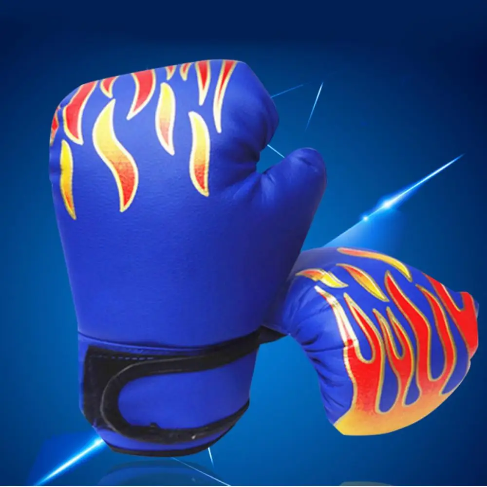 

Punching Kids Sparring Sports Accessory Durable PU Leather Boxing fights Adjustable Muay Thai Kickboxing Training Fighting Child