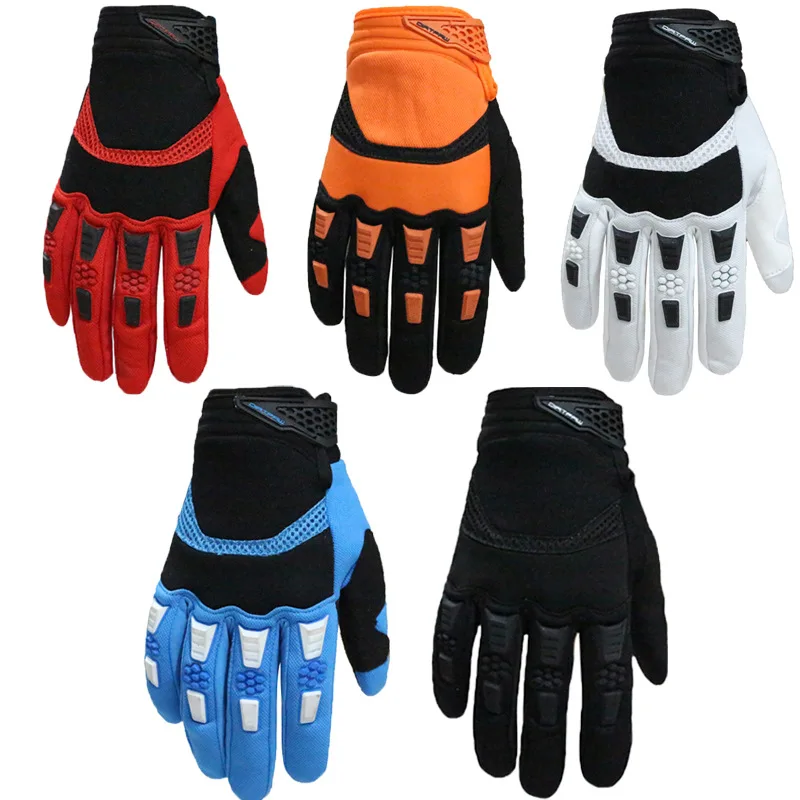 

Custom personnalise montaa bicileta carreras hiver motocross guantes full finger grip mx downhill gloves for men women, Custom color