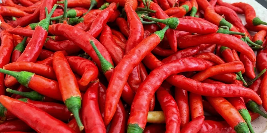 Comparison between fresh and dried guajillo chiles