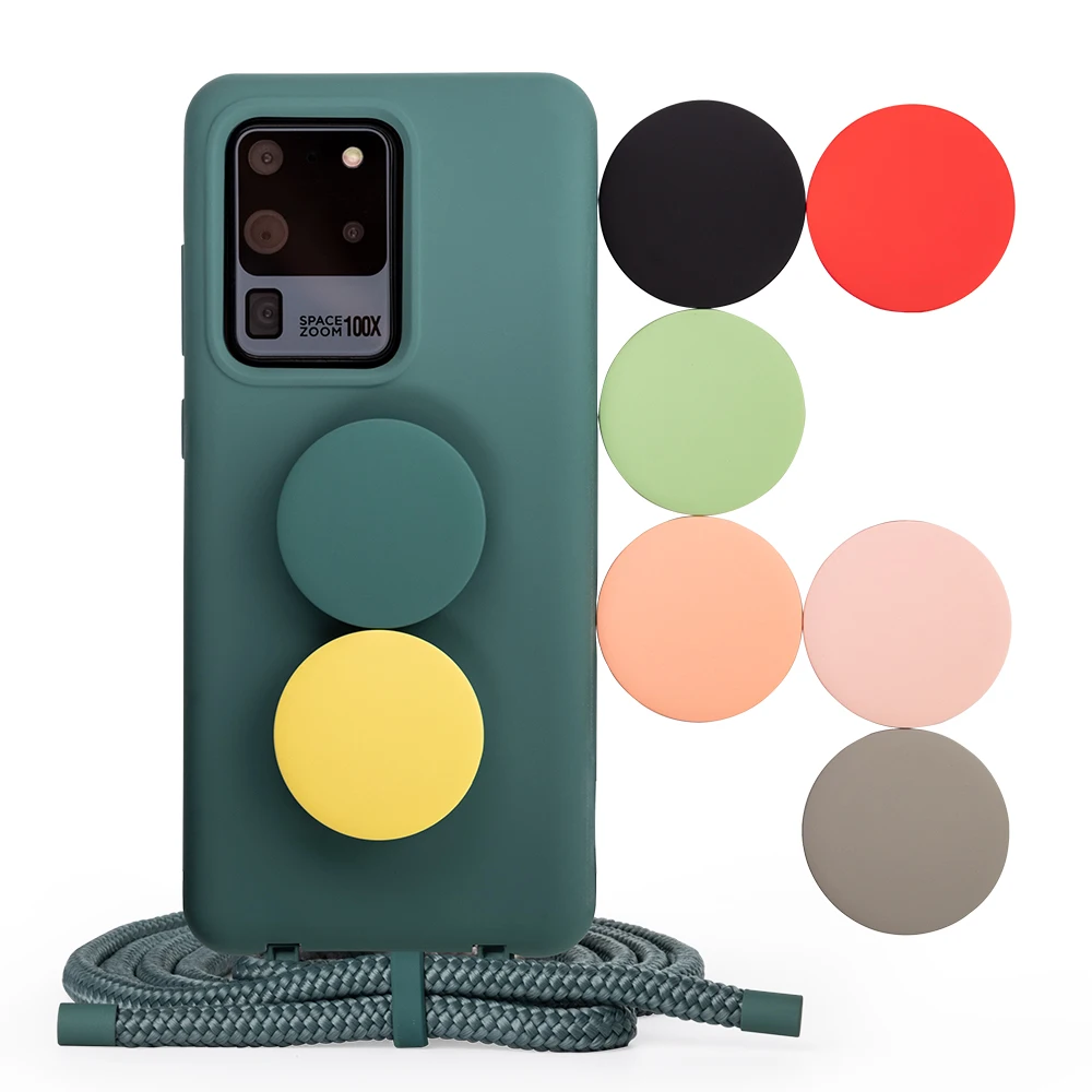 

Detachable mobile phone case accessories Candy color phone stander for samsung s20 U phone holder, 8 colors &samsung is coming soon