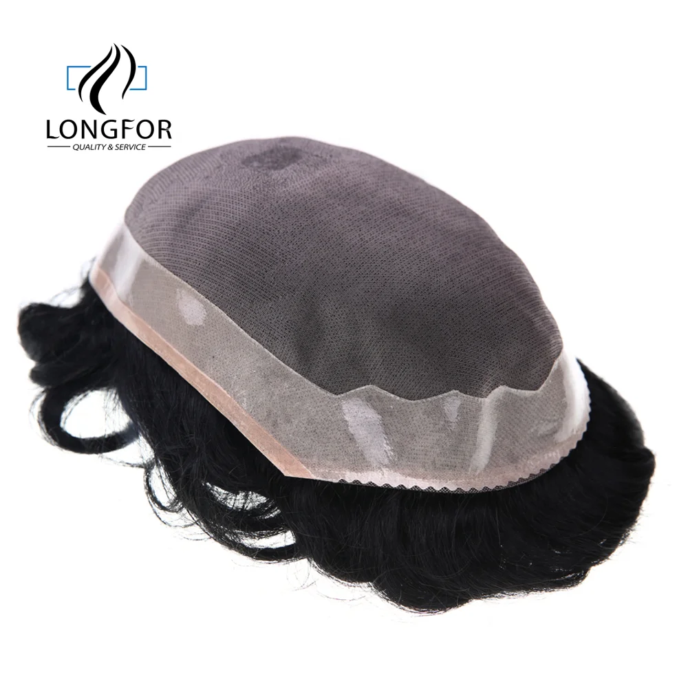 

Mono Durable And Strong Stock Available Human hair Low Price Human Hair Toupee For Men