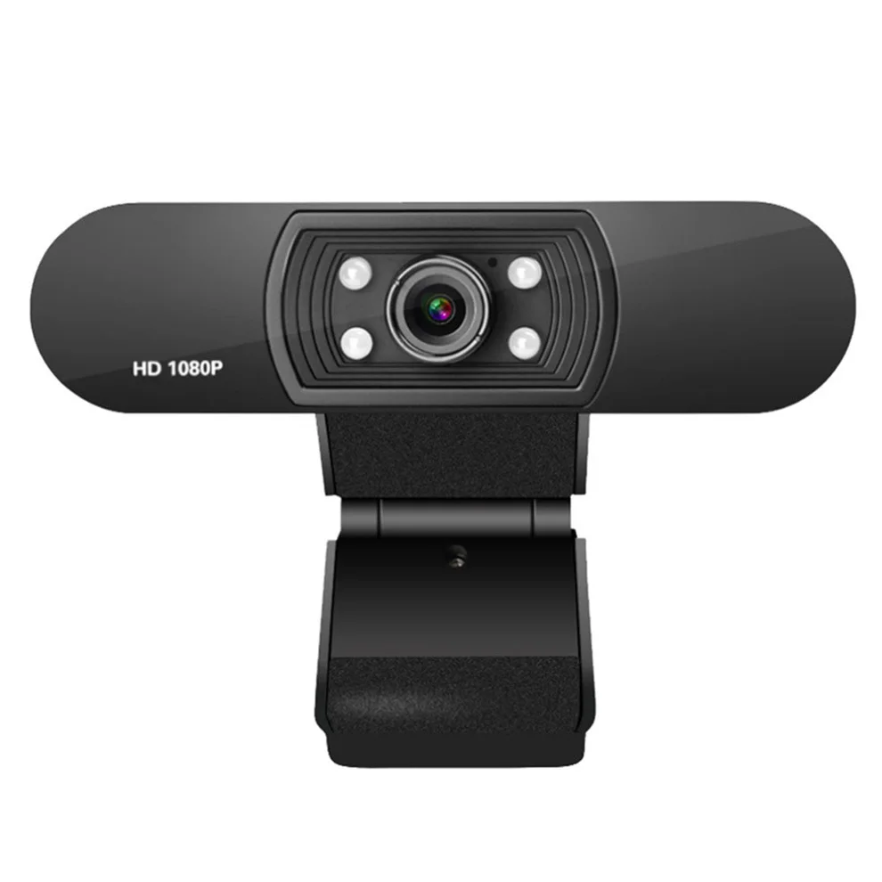 

Full HD Web Camera 360 Degree webcam With Microphone For pc meeting class Adjust USB 1080P Webcam