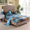 Factory supply anti-dust mite 4pcs bedding sets 3d star bed sheet bed line bedding set fitted sheets bedspread bedsheet set