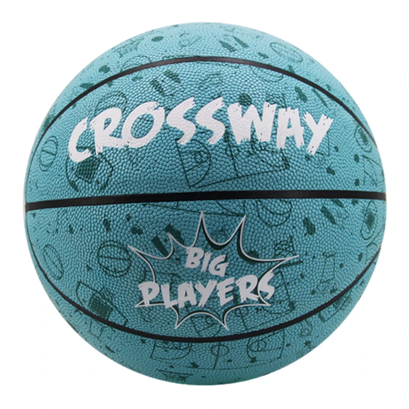 

Pu leather corrosion resistance basketball ball Custom logo equipment ball official size 7/6/5/3, Customize color